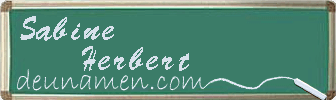 Sabine Herbert Visitenkarte